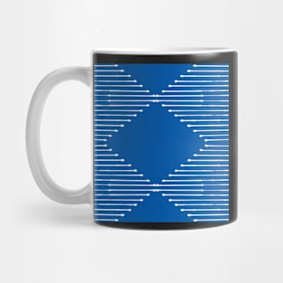 Geo (Blue) Mug